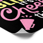 Bows & Bling Het is een roer-Thing Cheerleader Bow Poster (Hoek)