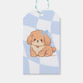Bows & Bones Gift Tag Cadeaulabel