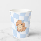 Bows & Bones Paper cups Papieren Bekers (Achterkant)