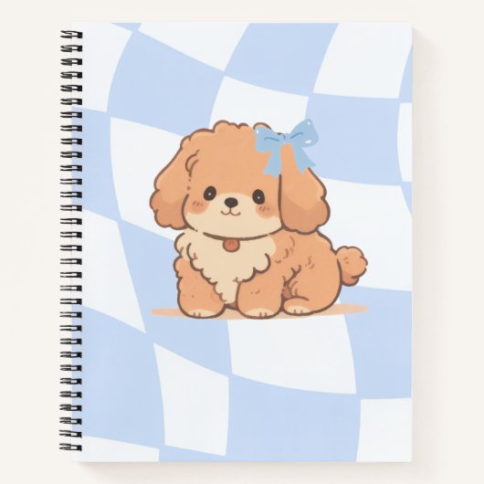 Bows & Bones Spiral Notebook Notitieboek (Voorkant)