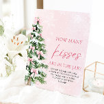 Bows Christmas Guess Hoeveel kussen Baby shower Reclamebord Met Voetstuk<br><div class="desc">The Bows Christmas Guess Hoeveel Kussen Baby shower Sign is een feestelijke en speelse aanvulling op uw vakantie-thema feest! Met een charmant ontwerp met bogen, kerstelementen en een gezellig winterthema, nodigt dit bord gasten uit om het aantal chocoladekusjes in een pot te raden. Perfect voor het toevoegen van opwinding, vriendelijke...</div>