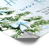 Bows Christmas How Old Were They Baby Shower Game Poster (Hoek)