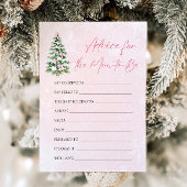 Bows Christmas Tree Advies voor de moeder-to-be Ga Kaart