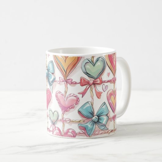 Bows Mug Koffiemok (Voorkant rechts)