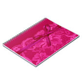 Bows Ribbon & Lace Planner fuschia Notitieboek (Linkerzijde)