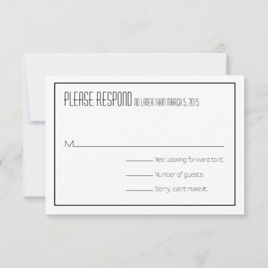 Bows Ribbon & Lace RSVP Black fuschia (Achterkant)