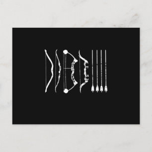 Bows Types Archery Arrow Bowman Shooting Archer Gi Briefkaart