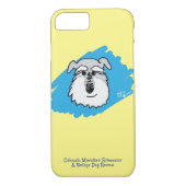 Bowser - Aangepaste Schnauzer Cell Phone Case (Achterkant)