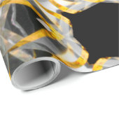 Bowserlene Monogram Cadeaupapier (Rol Hoek)