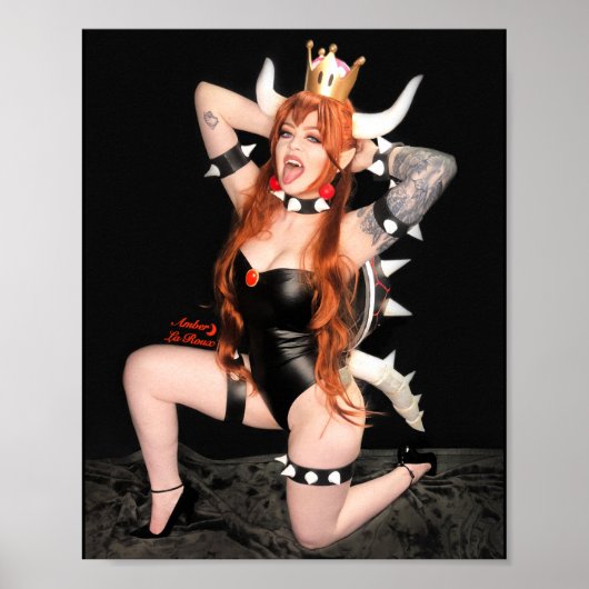 Bowsette Cosplay Poster (Voorkant)