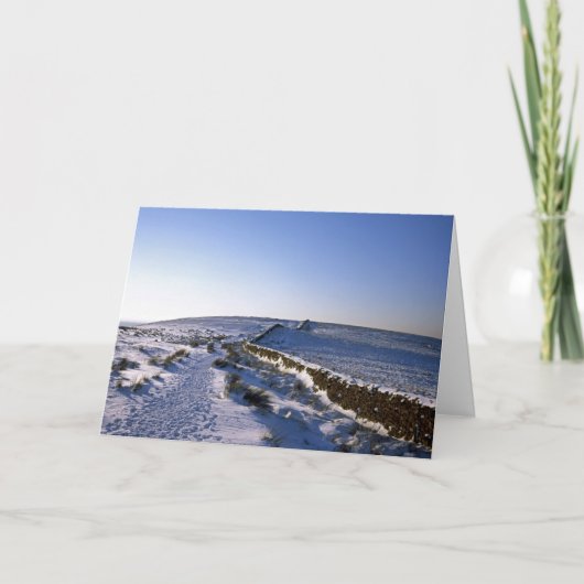 Bowstonegate Winter Feestdagen Kaart (Voorkant)