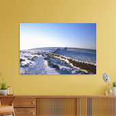 Bowstonegate Winter Holiday Card Canvas Afdruk (Insitu (Woonkamer))