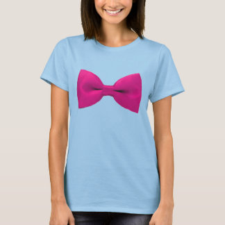 Bowtie Bikini in het roze T-shirt