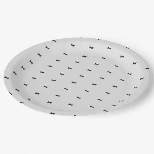 Bowtie Party Paper-Bord Papieren Bordje (Gekanteld)