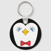 Bowtie penguin sleutelhanger (Voorkant)