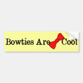 Bowties zijn fijn bumpersticker (Voorkant)