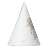 Bowtiiful One 1st Birthday Floral Bow Girls Feesthoedjes (Links)