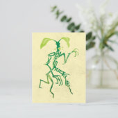 BOWTRUCKLE™ PICKETT™ Typografie Briefkaart (Staand voorkant)