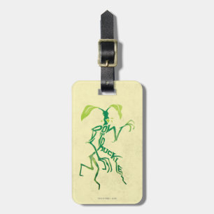 BOWTRUCKLE™ PICKETT™ Typografie Grafisch Bagagelabel