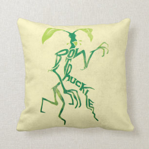 BOWTRUCKLE™ PICKETT™ Typografie Grafisch Kussen