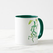 BOWTRUCKLE™ PICKETT™ Typografie Grafisch Mok (Voorkant rechts)