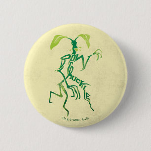 BOWTRUCKLE™ PICKETT™ Typografie Grafisch Ronde Button 5,7 Cm