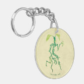 BOWTRUCKLE™ PICKETT™ Typografie Grafisch Sleutelhanger (Voorkant Links)