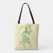 BOWTRUCKLE™ PICKETT™ Typografie Grafisch Tote Bag (Achterkant)