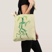 BOWTRUCKLE™ PICKETT™ Typografie Grafisch Tote Bag (Dichtbij)