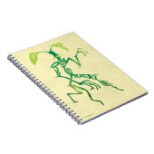 BOWTRUCKLE™ PICKETT™ Typografie Notitieboek (Rechterzijde)