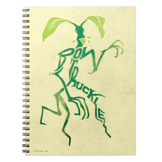 BOWTRUCKLE™ PICKETT™ Typografie Notitieboek (Voorkant)