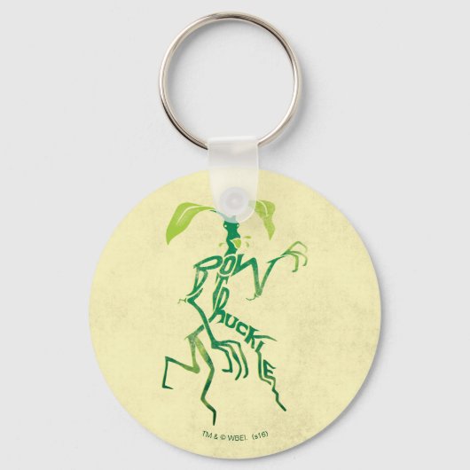 BOWTRUCKLE™ PICKETT™ Typografie Sleutelhanger (Voorkant)