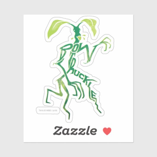 BOWTRUCKLE™ PICKETT™ Typografie Sticker (Vel)