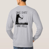 Bowvissen, één doodskist. lange mouw t-shirt (Achterkant)