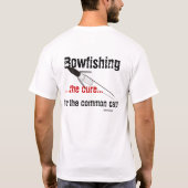 Bowvisserij, de remedie t-shirt (Achterkant)
