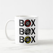 Box Box Box F1 Koffiemok (Links)