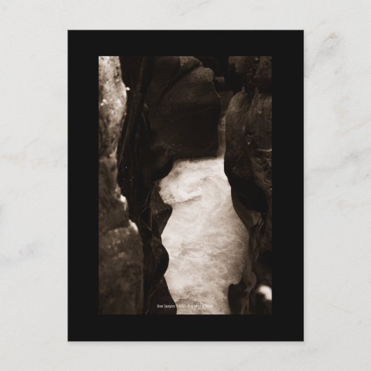 Box Canyon Briefkaart (Voorkant)