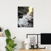 Box Canyon Cave, Ouray Colorado Poster (Thuiskantoor)