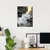 Box Canyon Cave, Ouray Colorado Poster (Thuiskantoor)