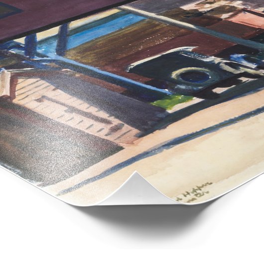 Box Factory, Gloucester | Edward Hopper | Foto Afdruk (Hoek)