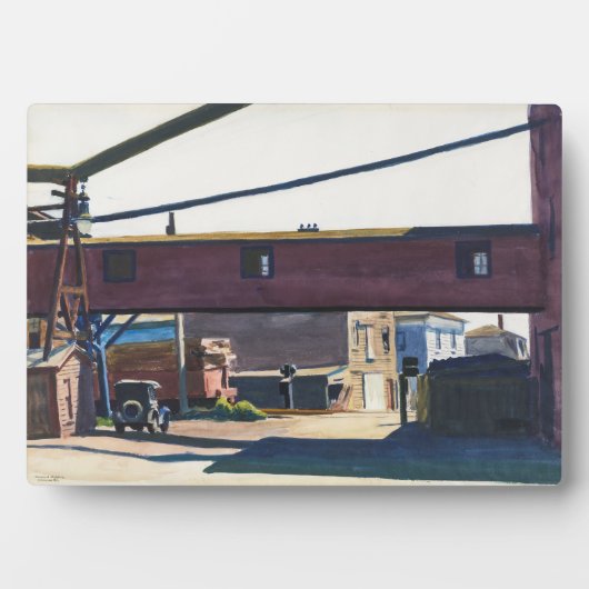 Box Factory, Gloucester | Edward Hopper | Fotoplaat (voorkant)