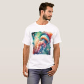 Box Jellyfish 050824AREF128 - Watercolor T-shirt (Voorkant volledig)