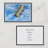 Box Kite in de lucht Visitekaartje (Voorkant / Achterkant)