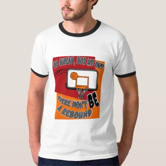 Box Me Out - Basketball T-shirt (Voorkant)