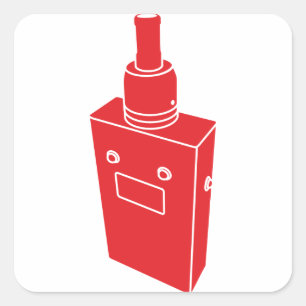 Box Mod Surprise Vierkante Sticker