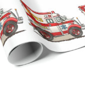 Box Truck Ambulance Cadeaupapier (Rol Hoek)