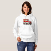 Box Truck Ambulance Hoodie (Voorkant volledig)