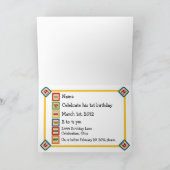 Box Truck Ambulance Party uitnodiging (Binnen)