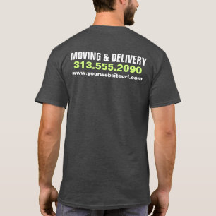 Box Truck Moving Hauling Delivery Service Company T-shirt