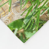 Box Turtle Fleece Deken (Hoek)